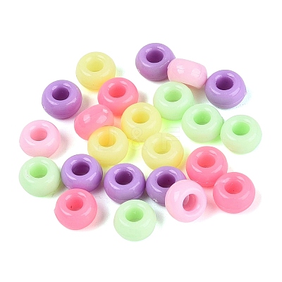Opaque Plastic Beads KY-Q010-08-1