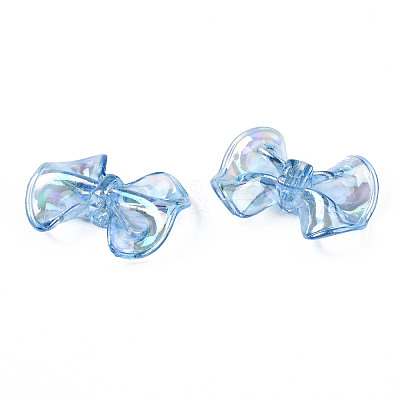 Transparent Acrylic Beads TACR-N006-63A-1