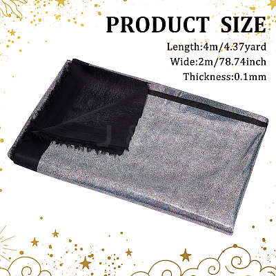Laser Polyester Bronzing Fabric AJEW-WH0314-151A-1