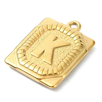 Ion Plating(IP) 304 Stainless Steel Pendants STAS-U033-01G-K-1