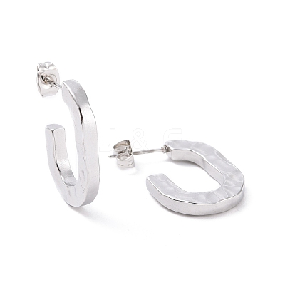 Non-Tarnish 304 Stainless Steel Stud Earring for Women EJEW-F287-04P-1