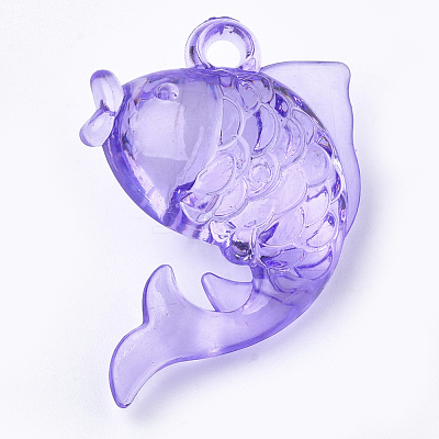 Transparent Acrylic Pendants TACR-S149-07-1