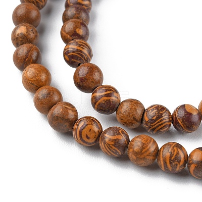 Natural Miriam Stone Beads Strands G-G0003-C05-A-1