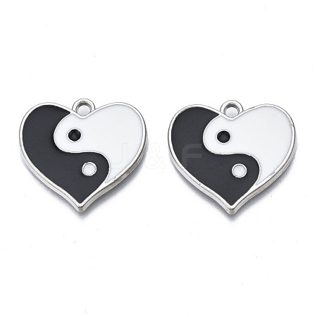 Alloy Enamel Pendants PALLOY-N160-028P-1