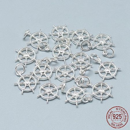 925 Sterling Silver Pendants STER-T002-86S-1