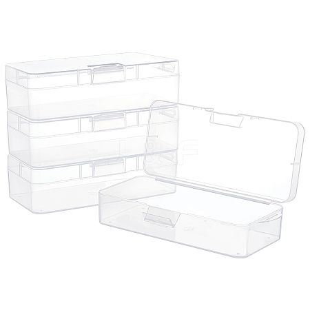 Transparent Plastic Storage Boxes CON-WH0094-35A-1