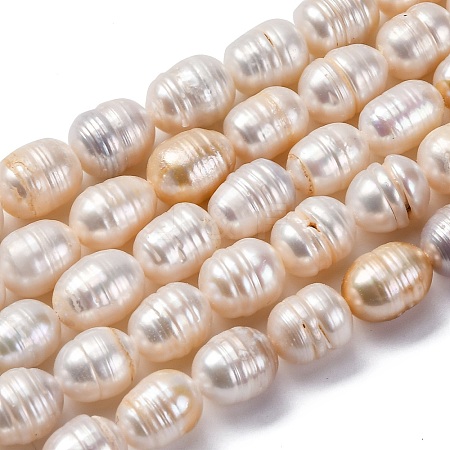 Natural Cultured Freshwater Pearl Beads Strands PEAR-XCP0001-07-1