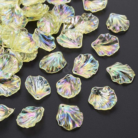 Transparent Acrylic Pendants MACR-S373-73-C03-1