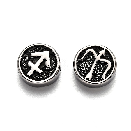 304 Stainless Steel Beads STAS-H156-01B-1