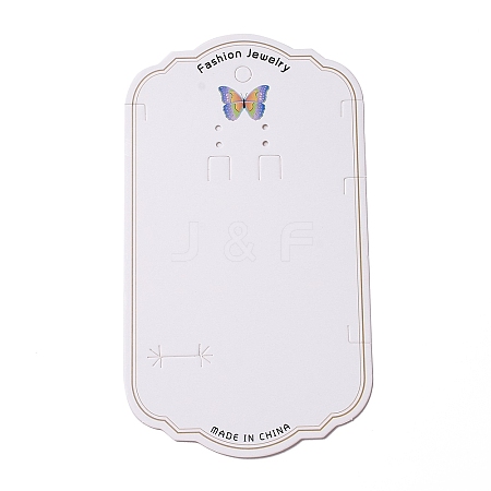 Paper Jewelry Display Cards for Necklace CDIS-F005-05-1