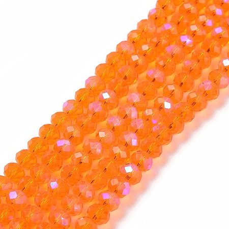 Electroplate Glass Beads Strands LS-EGLA-A034-T2mm-L07-1