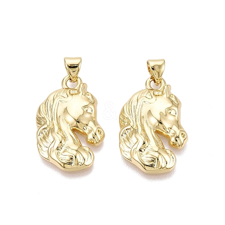 Brass Pendants KK-N287-45B-G-1
