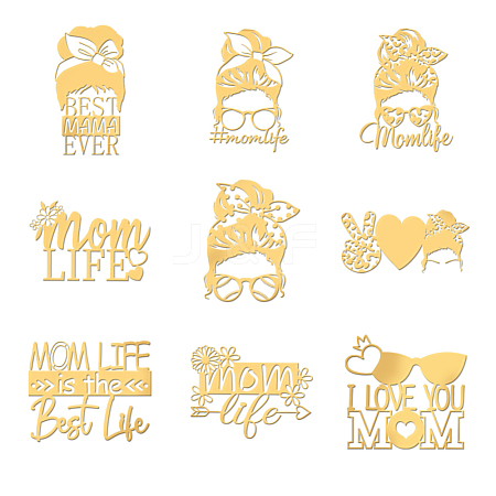 Nickel Decoration Stickers DIY-WH0450-146-1