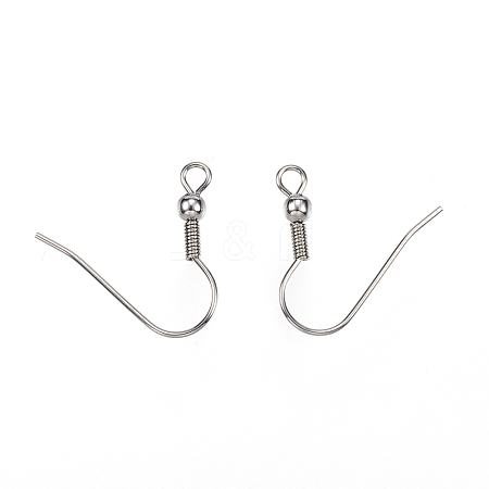 Tarnish Resistant 304 Stainless Steel Earring Hooks STAS-D448-037P-1