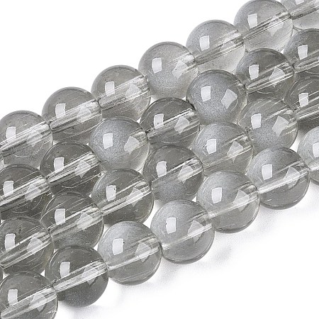 Acrylic Imitation Cat Eye Beads Strands OACR-Q197-01C-02-1