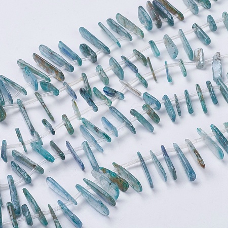 Natural Kyanite/Cyanite/Disthene Beads Strands G-H1483-12-1