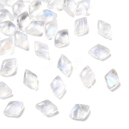 Natural Grade AA Rainbow Moonstone Cabochons G-L616-05-1
