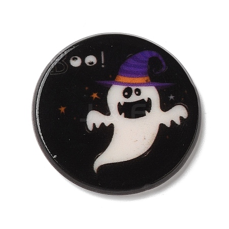 Halloween Series Acrylic Cbabochons OACR-M012-28-1