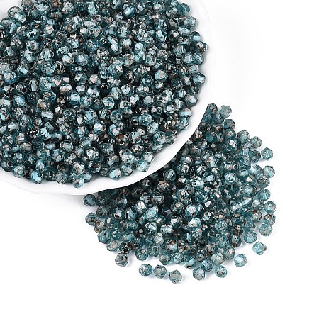 Picasso Baking Paint Glass Seed Beads SEED-N007-37G-1