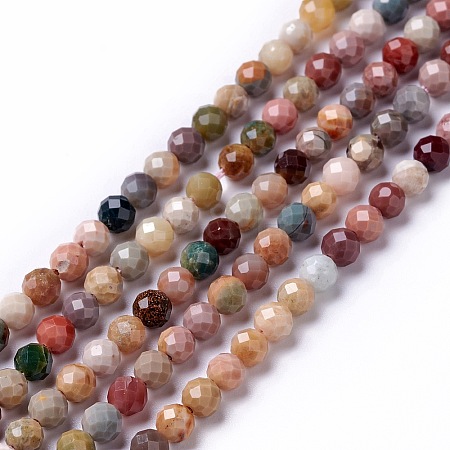 Natural Agate Beads Strands G-G991-A03-A-1