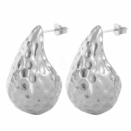 Non-Tarnish 304 Stainless Steel Stud Earrings for Women IL8099-8-1