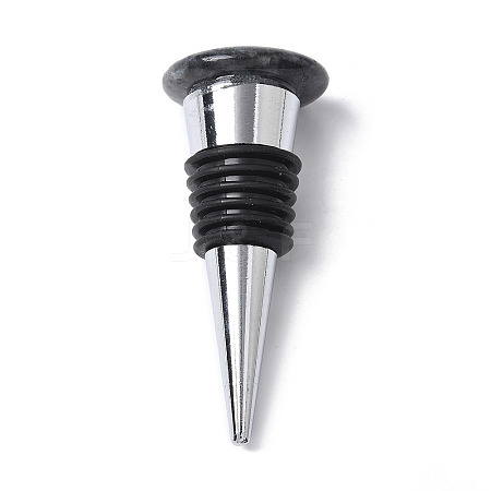 Moon Natural Larvikite Wine Stoppers DJEW-P021-D02-1