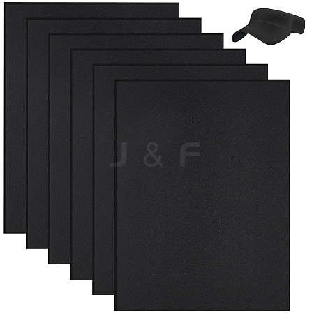 Cap Brim Plastic Board DIY-WH0591-246B-01-1