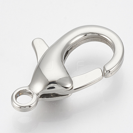 Tarnish Resistant 304 Stainless Steel Lobster Claw Clasps STAS-T033-26A-1