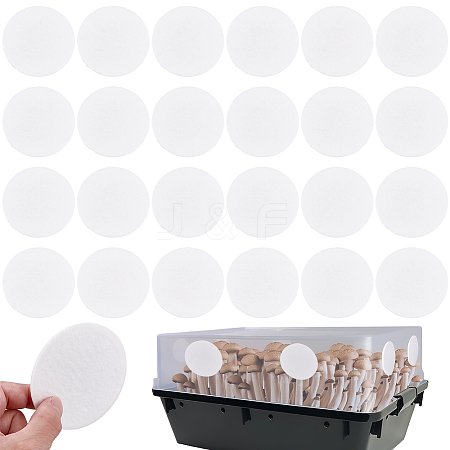 Cotton Planting Supplies Filter Pad for Mushroom AJEW-WH20019-92-1