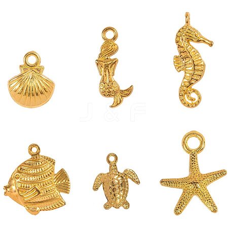 Tibetan Style Alloy Pendants TIBE-PH0004-72-WH-1