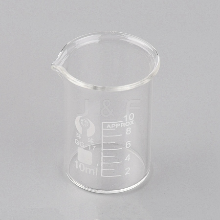 Glass Beaker Measuring Cups TOOL-WH0130-96-1