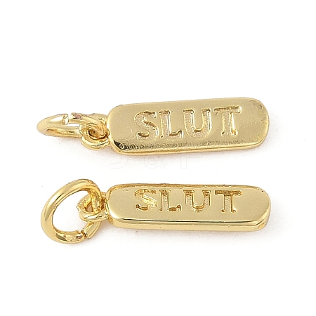 Brass Pendants KK-L245-01G-04-1