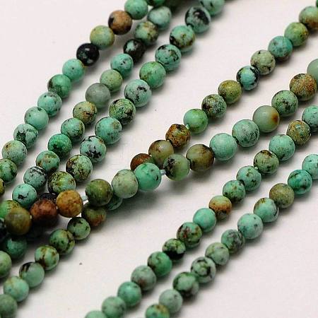 Wholesale Natural African Turquoise Bead Strands - Jewelryandfindings.com